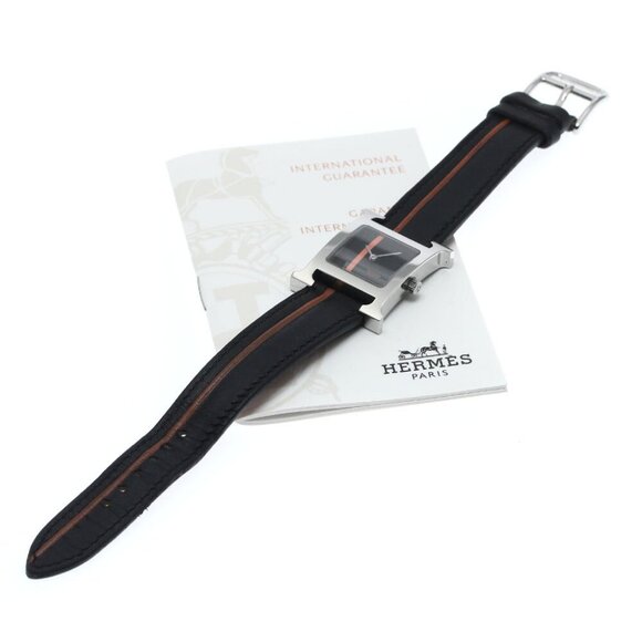 HERMES H watch black Dial Quartz Ladies Watch_880848 - Picture 1 of 7